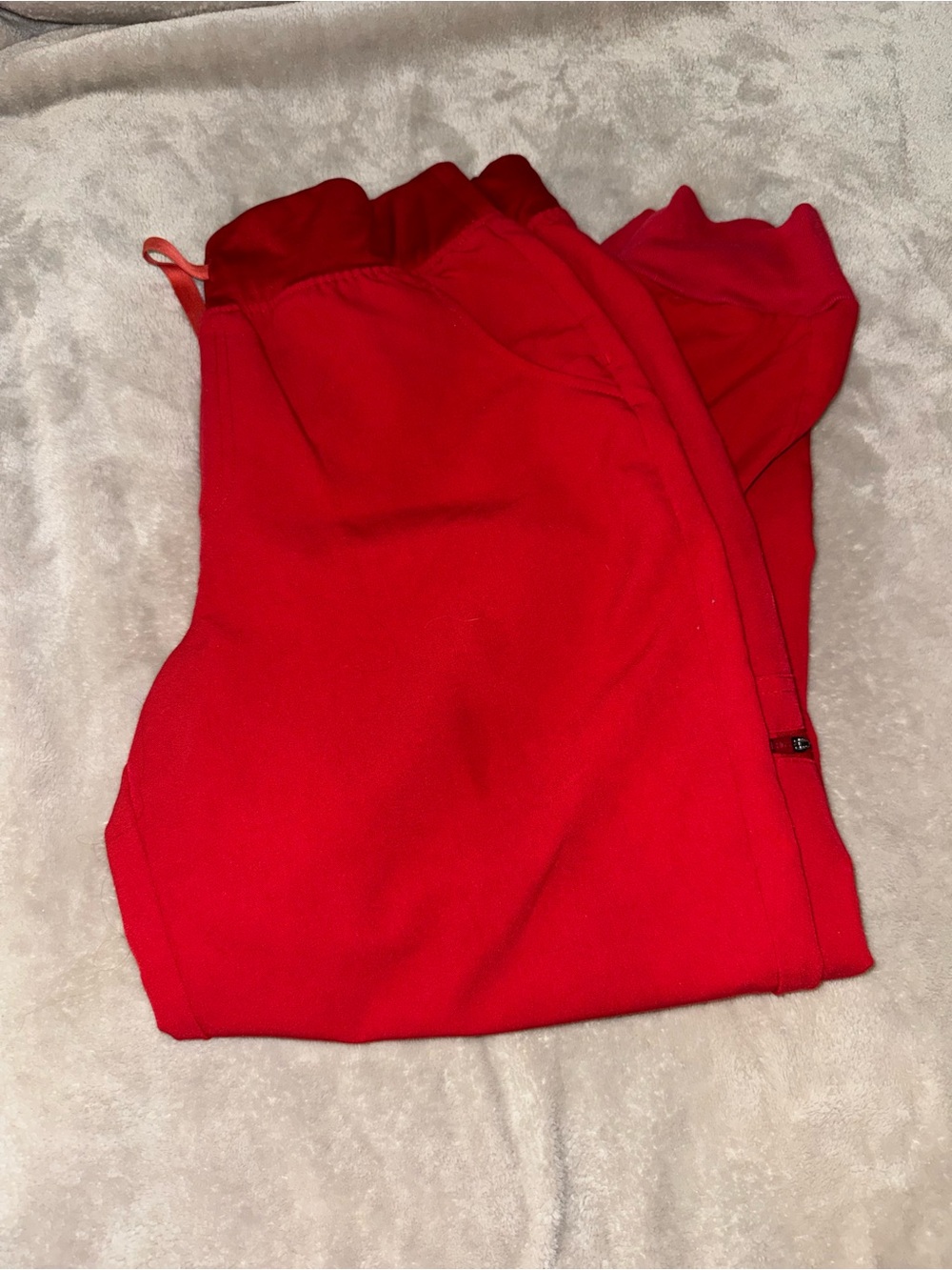 Figs Zamora Red Jogger Scrubs